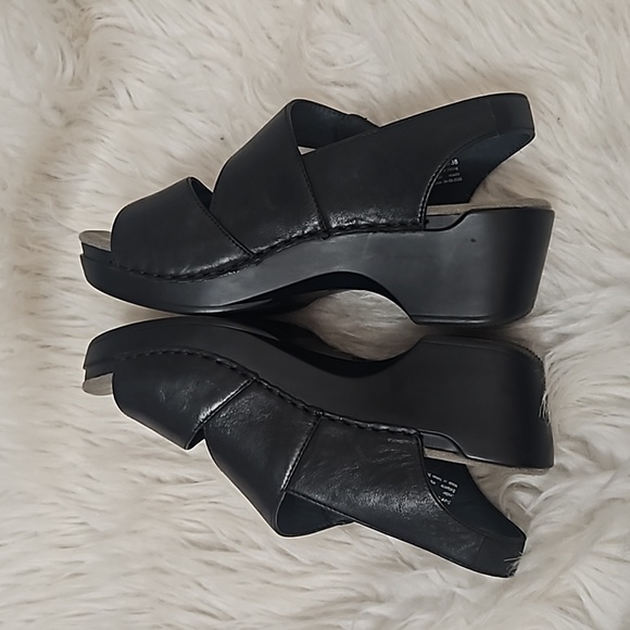 Women's Dansko Sharla Black Burnished Leather Size 38 - Picture 4 of 12